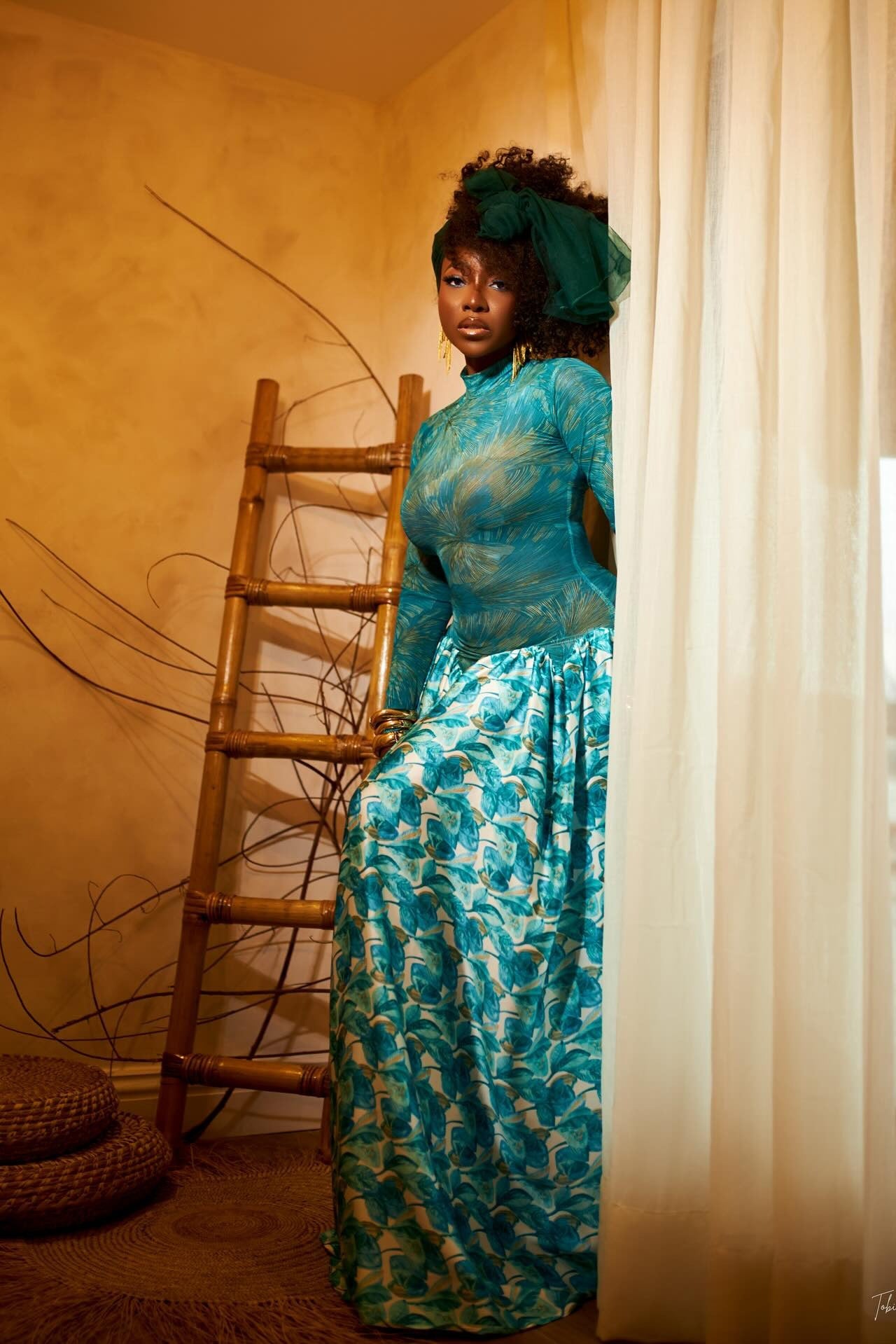 Abstract Art Formal Maxi Dress