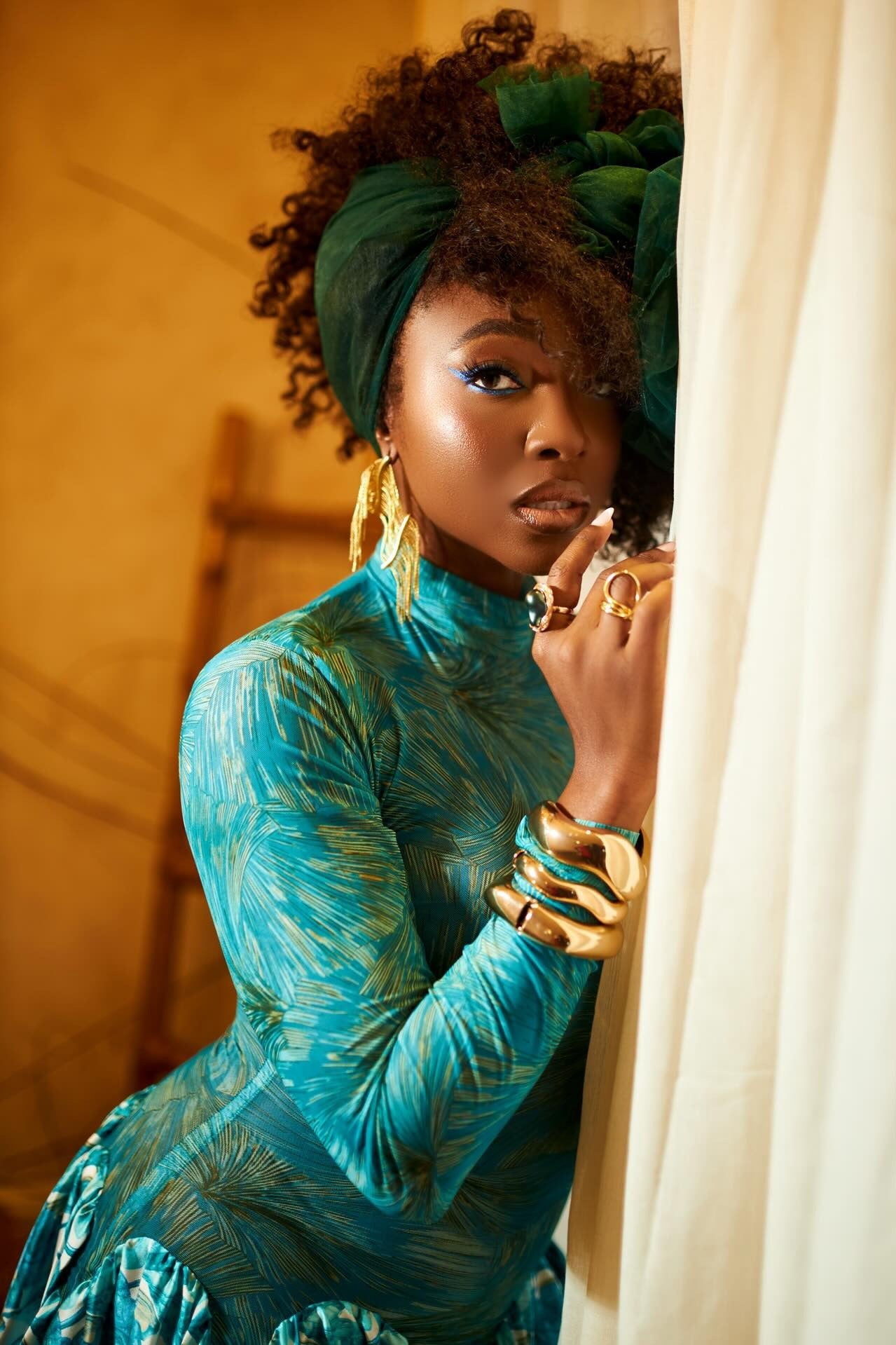 Abstract Art Formal Maxi Dress